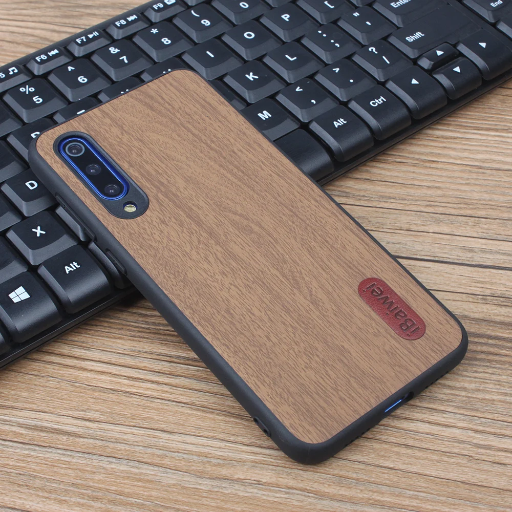 Деревянный дизайнерский чехол для Xiaomi mi 9 8 ES Lite 5C 6 A1 5X x 2S Note 3 Чехол Red Примечание