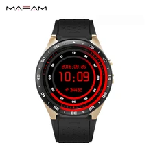 KW88 WiFi 3G Bluetooth Smart Watch Android 5.1 OS MTK6580 Quad Core SIM Card Heart Rate Monitoring GPS Location HD Camera
