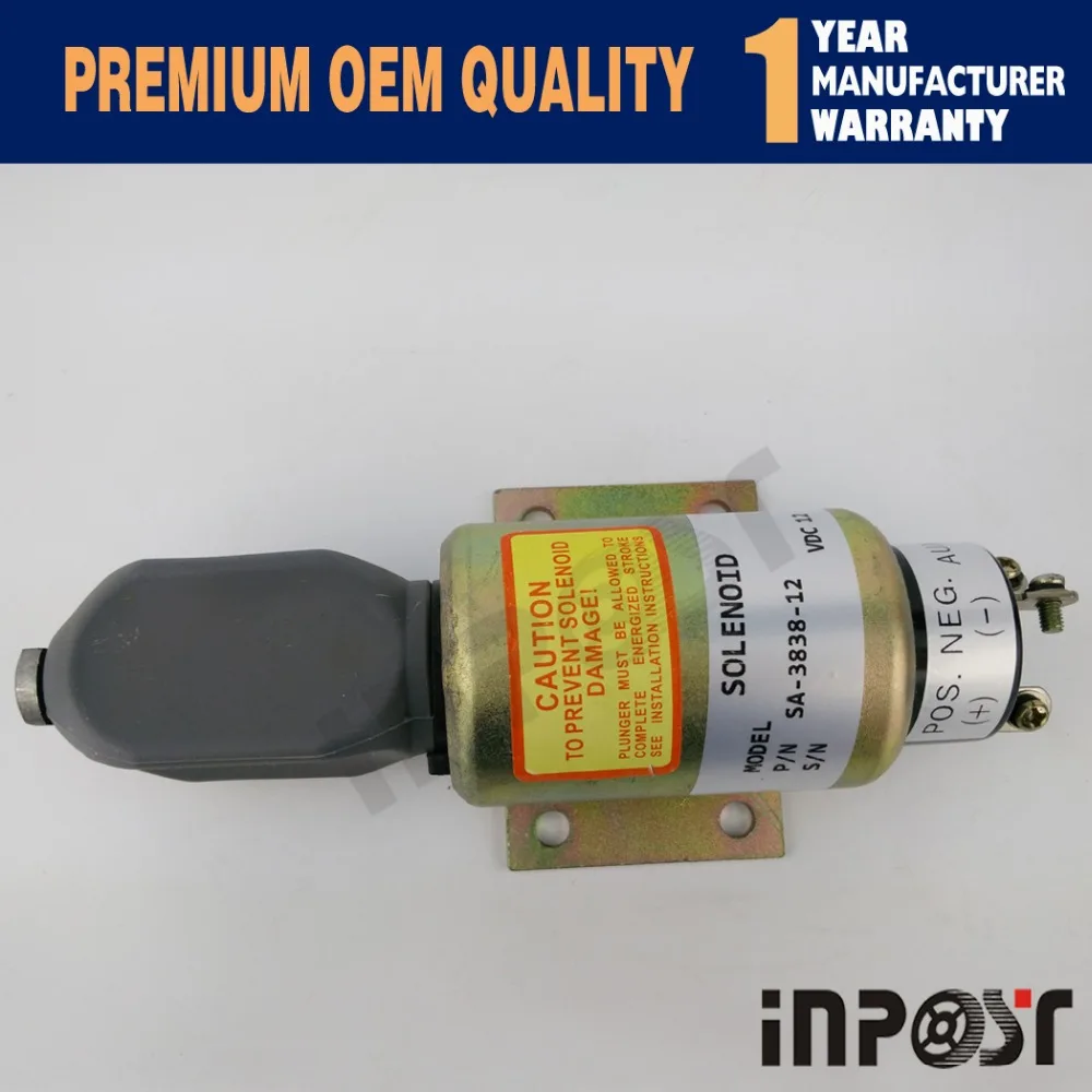 

shutdown solenoid 2003-24E7U1B1S2A SA-3838-24 (24V,3 terminals) for Cummins,Free fast shipping