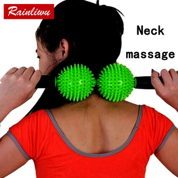 

Neck massage ball Body Massage roller Go pain Fitness Stick Health Care Massage Instrument Thin body beauty keeping device