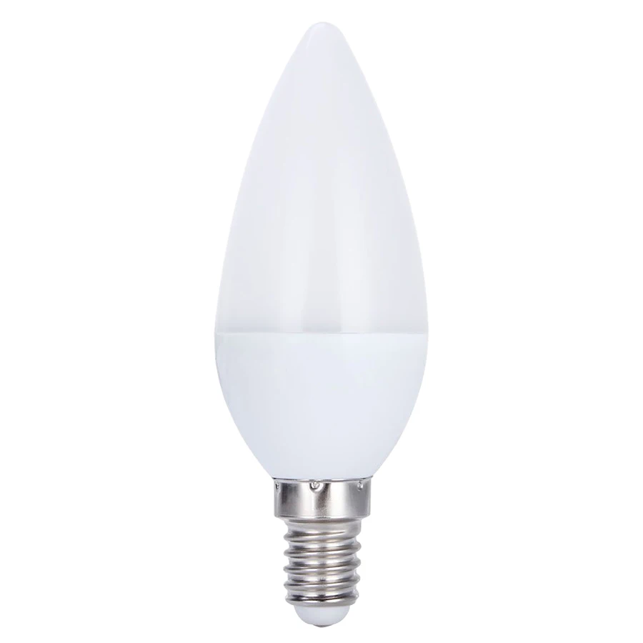 5W E14 LED Candle Bulbs Warm White 2700K of 5 Units on Alibaba Group