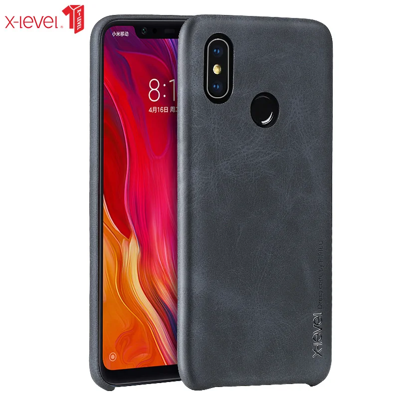 

X Level For Xiaomi Redmi Note 6 Pro Case Original Vintage Cases Luxury PU Leather Case For Xiaomi Redmi note 6 pro Back Cover