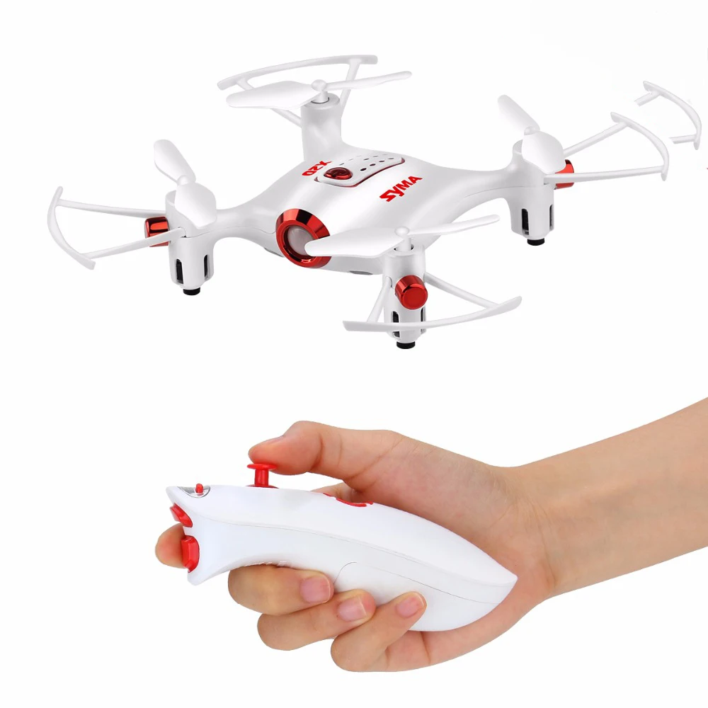 Syma X20 X20S Дрон с одной рукой контроллер RC Квадрокоптер Радиоуправляемый вертолет 6