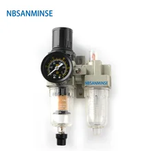 NBSANMINSE Air Compressor AC 2010 1/8 1/4 3/8 1/2 3/4 1 Oil Water Separator Regulator Trap Filter Airbrush Pneumatic Components NBSANMINSE Air Compressor AC 2010 1/8 1/4 3/8 1/2 3/4 1 Oil Water Separator Regulator Trap Filter Airbrush Pneumatic Components