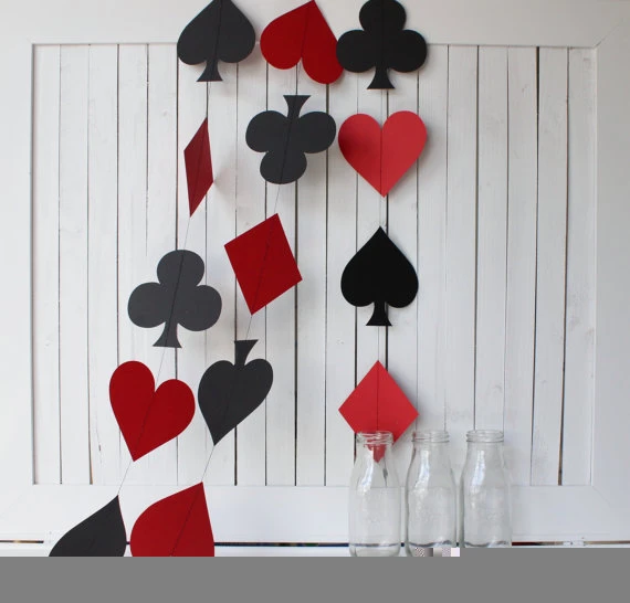 20inch Spades/Hearts/Clubs/Diamonds Balloons Las Vegas Casino Party Decor  Alice in Wonderland Tea Party Supplies - AliExpress