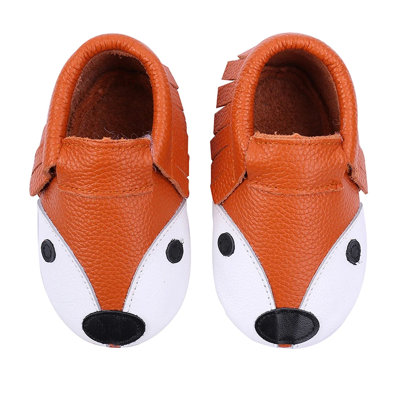 NEW Genuine Leather Soft Sole Baby Girl Shoes Slippers Toddler ...