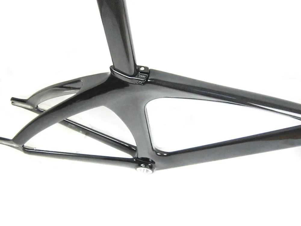 Clearance Full Carbon Track Frame Bike/Bicycle Frame T800 UD Glossy Fnish Fixed Gear Frame with Fork and Seatpost and Headset 7 Clearance Full Carbon Track Frame Bike/Bicycle Frame T800 UD Glossy Fnish Fixed Gear Frame with Fork and Seatpost and Headset 7