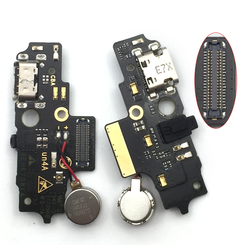

New For ZTE Axon 7 mini Axon7 B2017 B2017G Axonmini Dock USB Charging Port Board Flex Cable Connector Parts