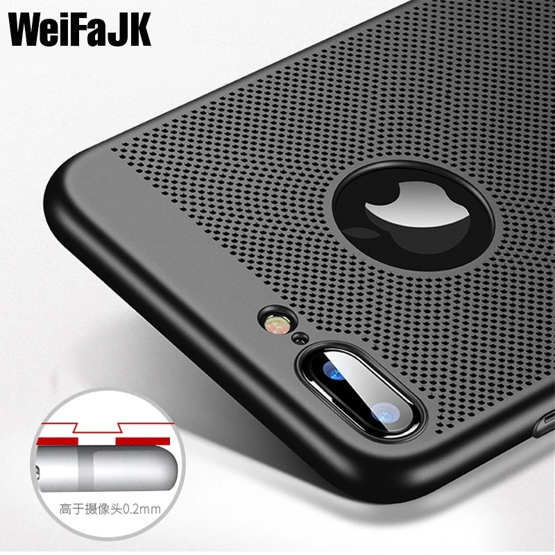 

WeiFaJK Cases for iPhone 6s 7 8 X Case Luxury Fashion Carbon Fibre Hard Back Full Cover High Quality Case for iPhone 5s 6 Plus