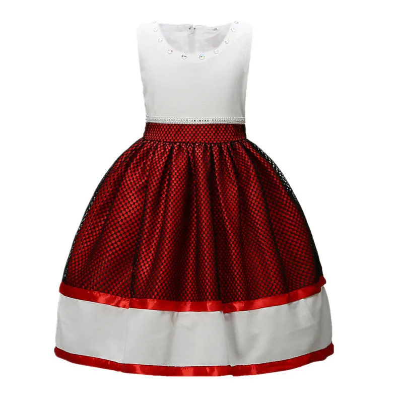 

Flower Girl Dress for Wedding Baby 3-14 Years Birthday Outfits Children Girls Princess Dresses Kids Party Wear Clothes CA619