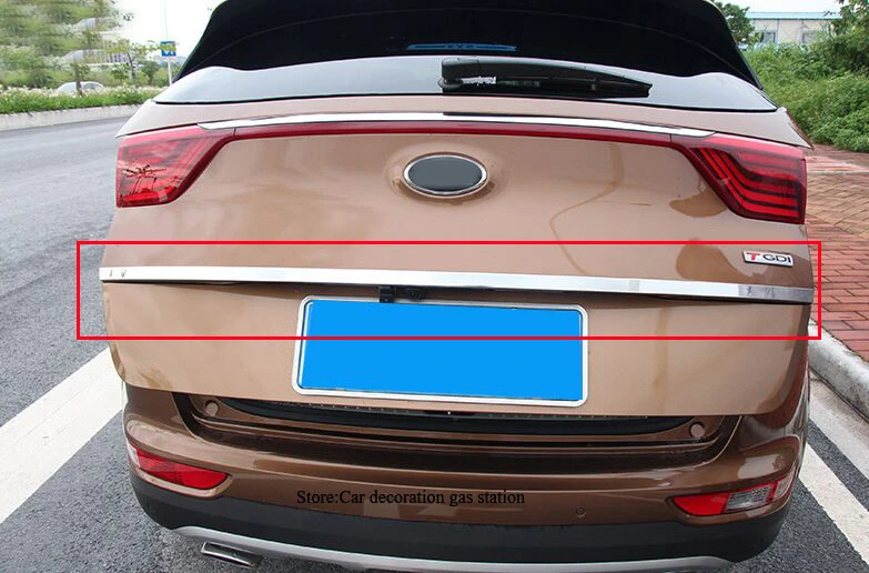 CHROME REAR TRUNK LID COVER TAILGATE TRIM HATCH BACK DOOR HANDLE