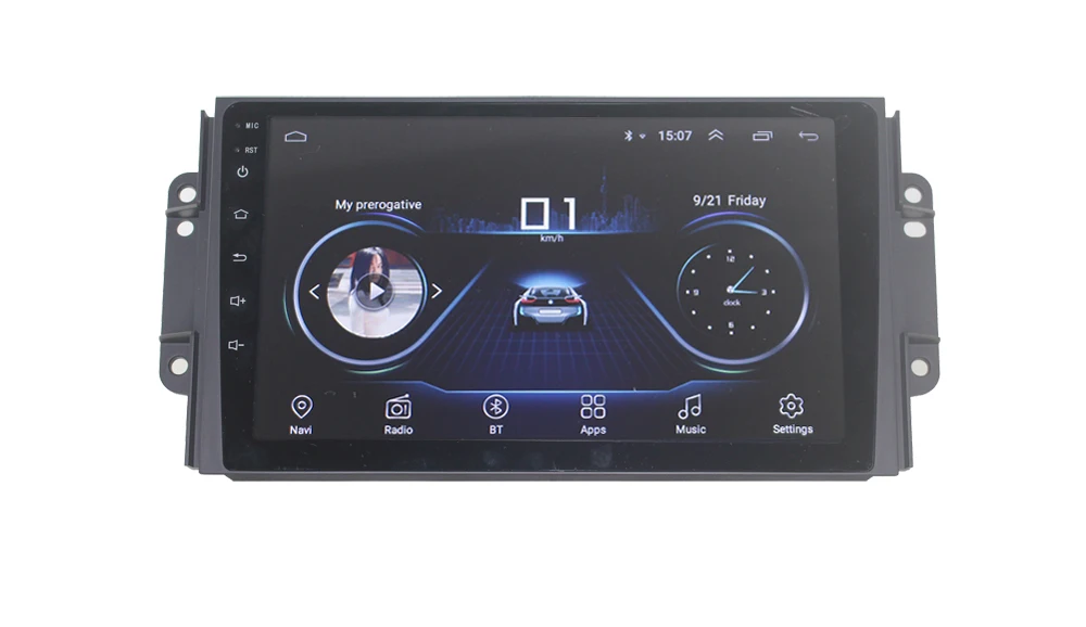 " Автомагнитола для Chery Tiggo 3X tiggo 2 3 четырехъядерный Android 9,1 автомобильный dvd-плеер с 1 г ram, 16G iNand, рулевое колесо, wifi