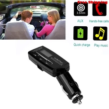 Mosunx Hifi Handsfree Беспроводной Bluetooth FM приемник Car Kit Bluetooth Беспроводной MP3 плеер ЖК-дисплей дистанционного fm-передатчик