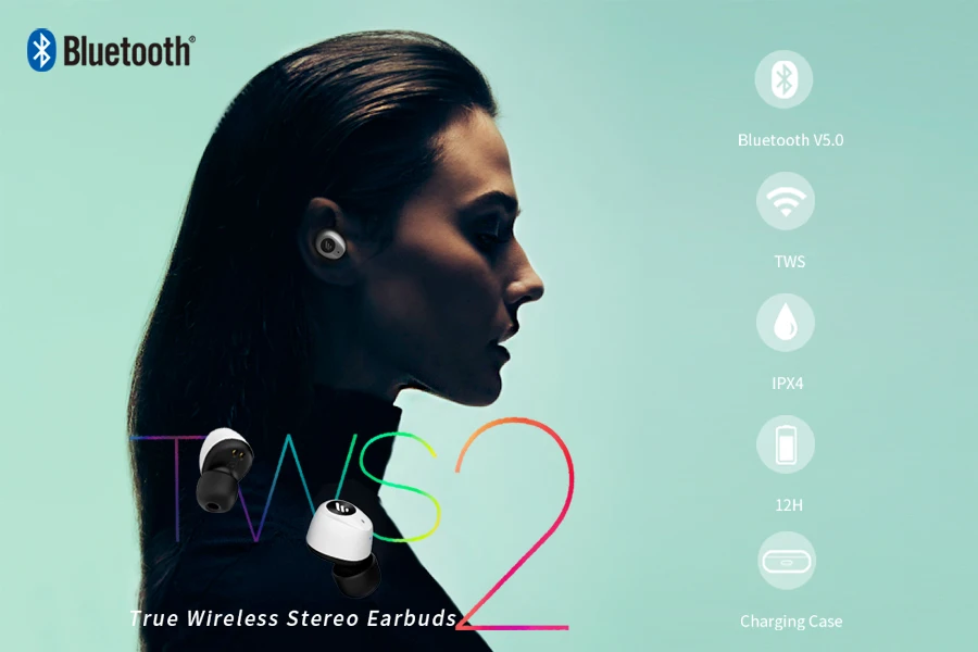 EDIFIER TWS2 TWS наушники Bluetooth V5.0 IPX4 до 12 часов воспроизведения Многофункциональные Беспроводные наушники с управлением