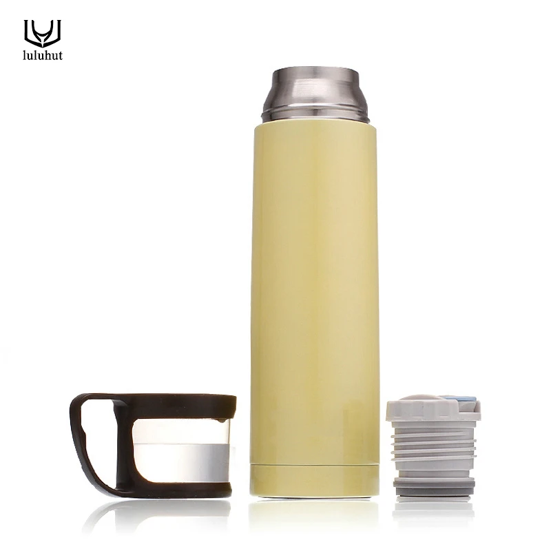 luluhut Stainless Steel Vacuum mug Outdoor Travel Car Thermos Cup Handy