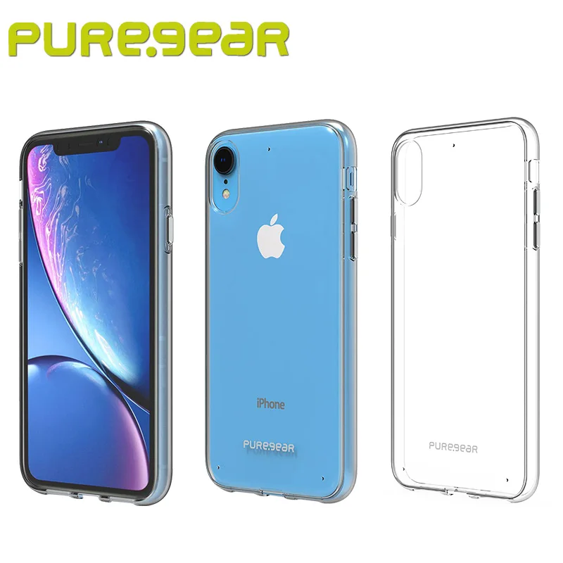 

Puregear Original Slim Transparent Shell Anti Shock Clear Case for iPhone XR (6.1") with Package 62494PG 62495PG