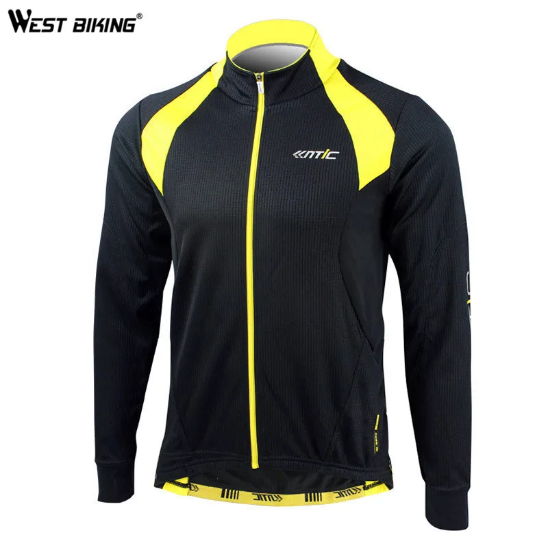 

WEST BIKING Winter Cycling Clothing Windproof Fleece Thermal Ropa Ciclismo Sport Jacket Hiking Bike Bicycle Cycling Jersey