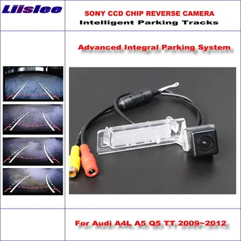

Liislee Top Sale - Rear Camera For Audi A4L A5 Q5 TT 2009~2012 Intelligent Parking Tracks Reverse Backup / NTSC RCA AUX
