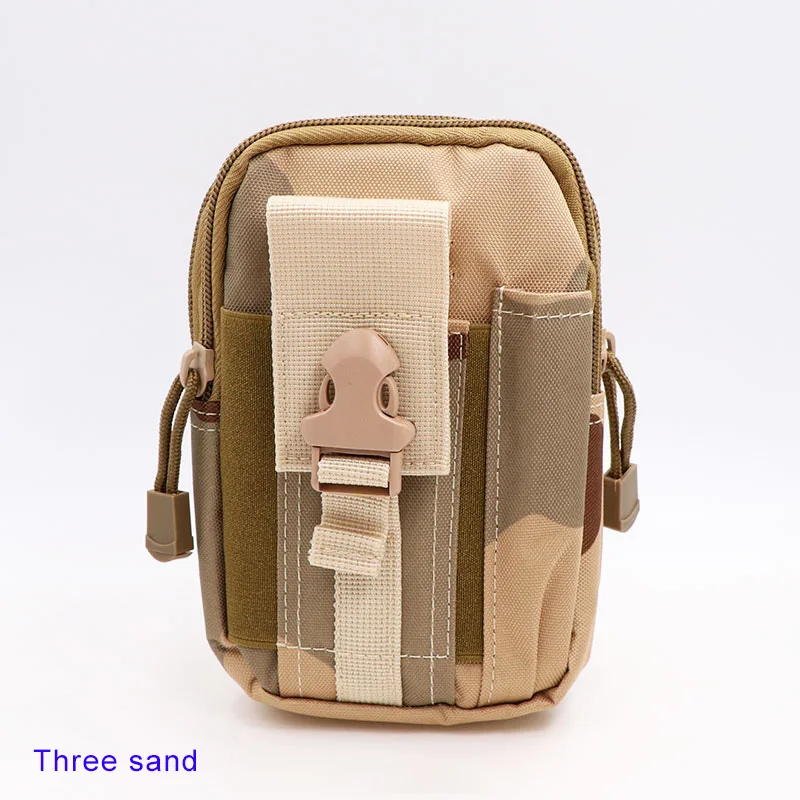 Mcdark Для Micromax Bharat 3 Q437 болт Q3001 универсальная уличная тактическая кобура военные хип поясные сумки чехол для телефона - Цвет: Three sand