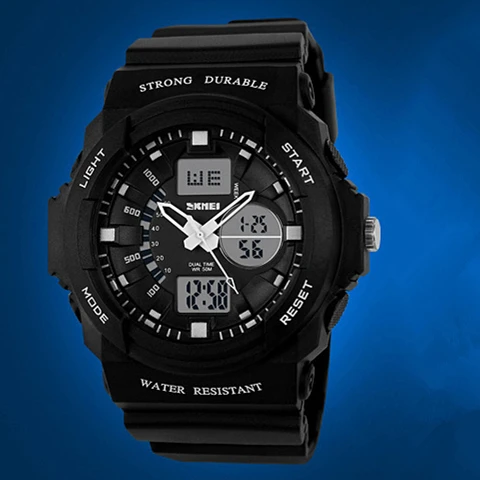 Relogio Masculino Skmei Брендовые мужские спортивные цифровые часы LED желе военные наручные