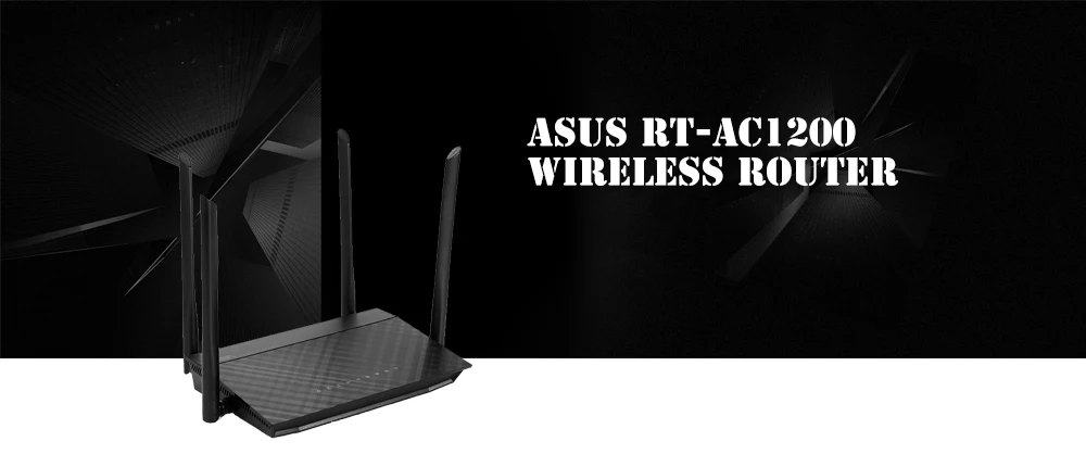 ASUS RT-AC1200 беспроводной маршрутизатор 2,4 г 5 г 1167 Мбит/с сеть Wi-Fi повторитель двухдиапазонный маршрутизатор с четырьмя 5dBi антеннами