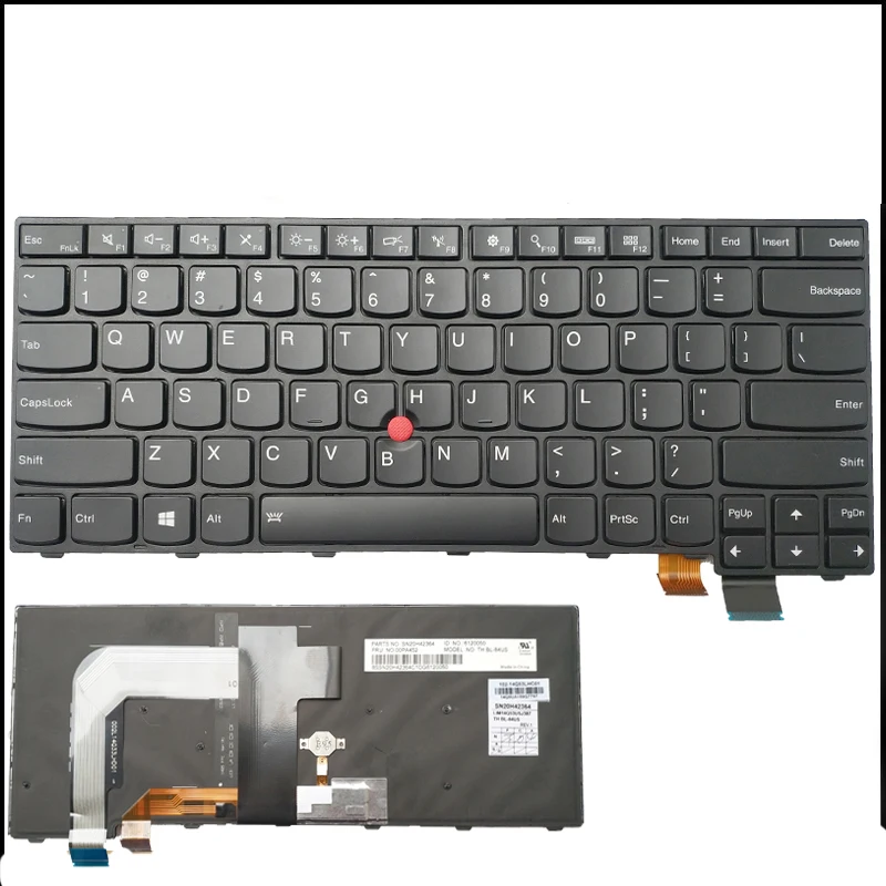New for Lenovo Thinkpad T440 T440P T440S T431S keyboard Backlit Spanish Teclado