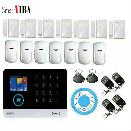 SmartYIBA Smartphone APP Control WIFI Alarm System GPRS Signal Home Security GSM Home Alarm Wireles