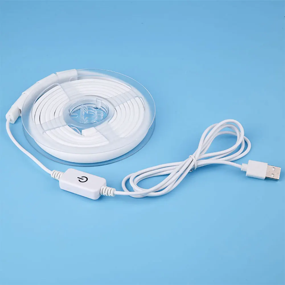 5 В USB сенсорный выключатель светодиодный фонарь световая полоса для наружного кемпинга 210 см <1 Вт