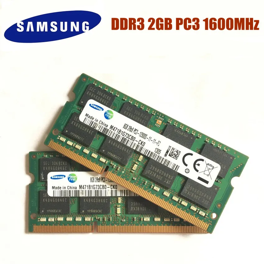 Samsung 8GB 2RX8 PC3-12800S DDR3 1600Mhz 8gb память для ноутбука DDR3 8G 1600 MHZ модуль для ноутбука SODIMM ram