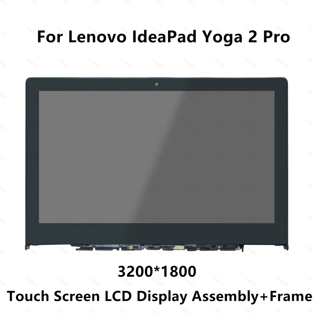 Full LCD Display Panel Touch Screen Glass Monitor Digitizer Assembly with Frame For Lenovo IdeaPad Yoga 2 Pro 20266 LTN133YL01 Full LCD Display Panel Touch Screen Glass Monitor Digitizer Assembly with Frame For Lenovo IdeaPad Yoga 2 Pro 20266 LTN133YL01