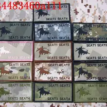 Нашивка с вышивкой для американских морпехов USMC на заказ, клейкие ленты для крупного рогатого скота, фирменные тактические боевые военные ленты