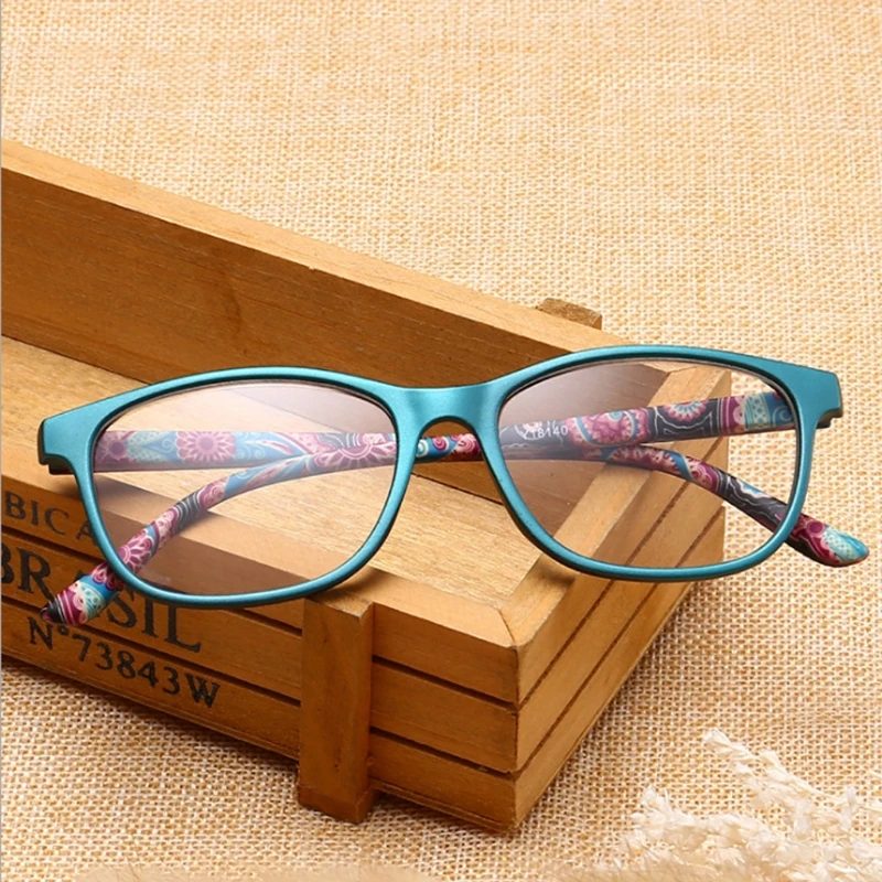 Модные очки для чтения, прозрачные линзы, очки для чтения по рецепту пресбиопики, мужские женские очки с диоптрией W715