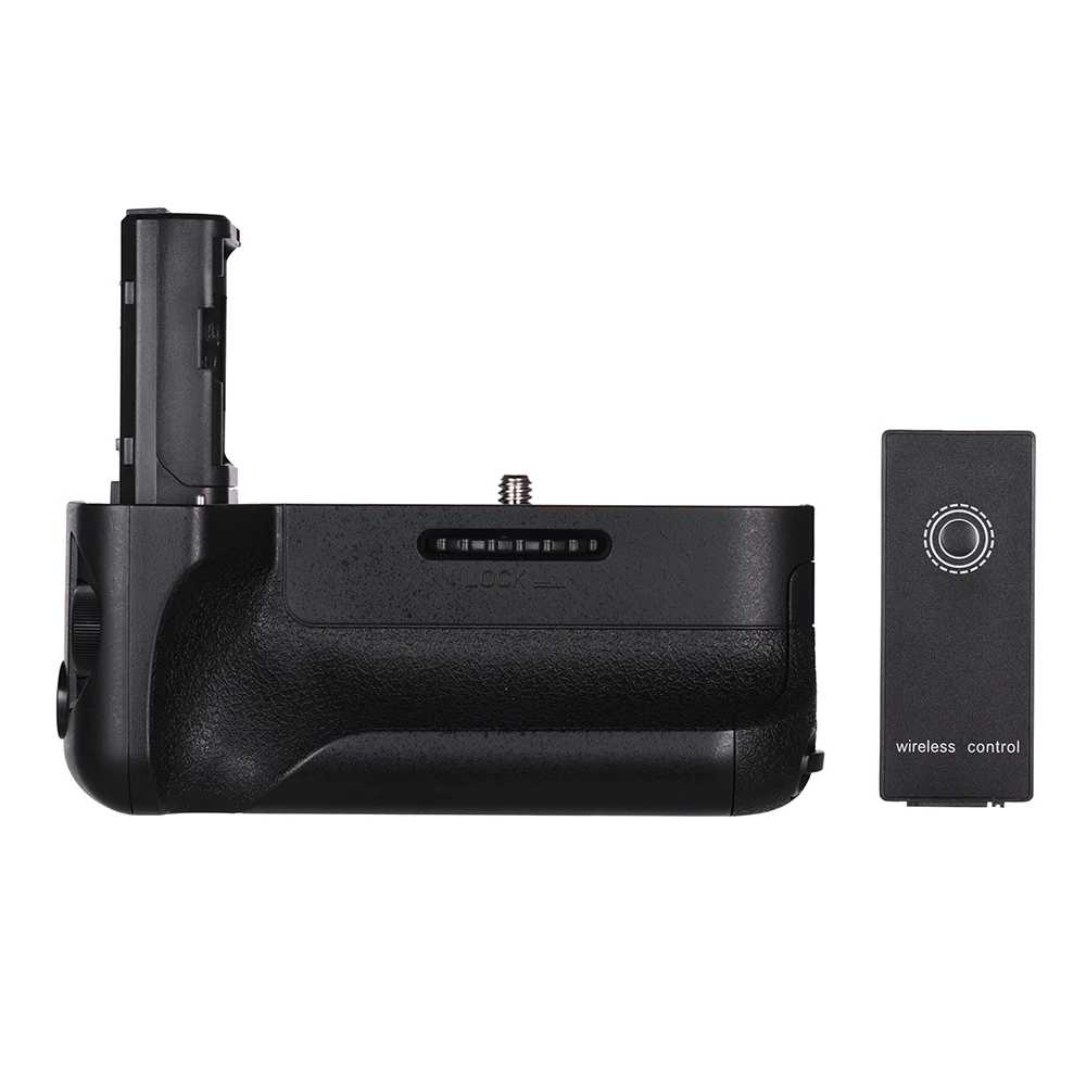 

2.4G Wireless Remote Control Replacement Vertical Camera Battery Holder with NP-FW50 Battery for Sony A7/A7R/A7S DSLR Camera