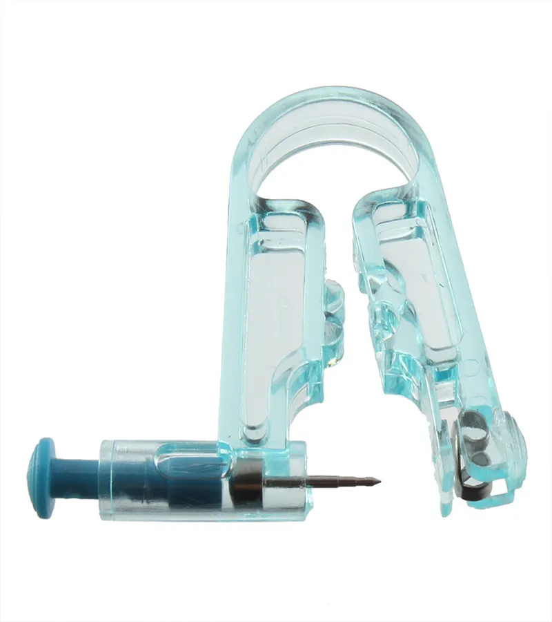 Women No Pain Ear Piercing Kit Disposable Safe Sterile Body Piercing Gun Stainless Steel Stud font