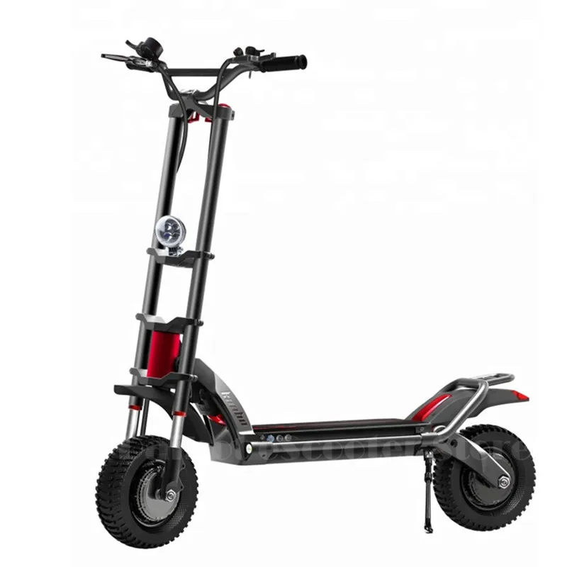 Daibot Electric Scooter 2400w 2 Wheels Electric Scooters Dual Drive 11 inch 60V Foldable Electric Offroad Skateboard For Adults