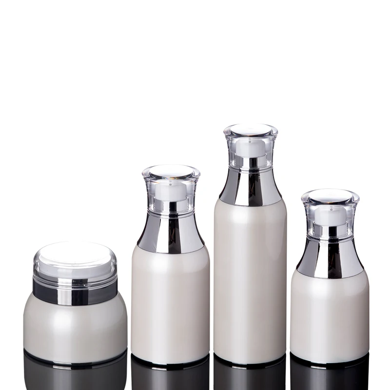

30ml 50ml 120ml Empty Airless Travel Bottles Maquiagem Face Care Lotion Makeup Eye Whitening Cream Container Packaging 100pcs
