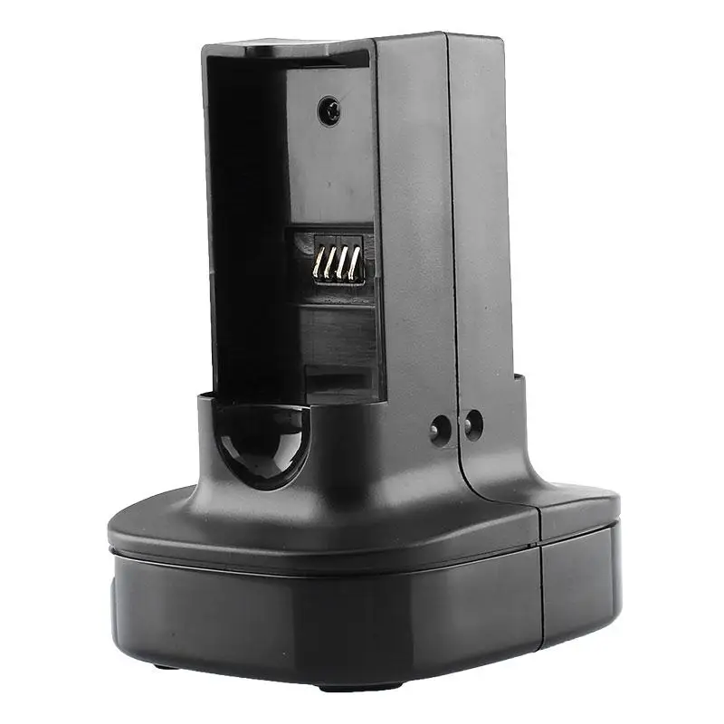 

amzdeal New Dual Battery Charger Charging Dock Holder Fit for Xbox 360 Controller Black Video Games