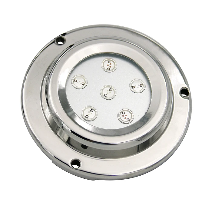 12 28v 6w 316 Stainless steel boat light marine underwater led light