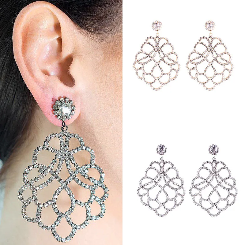

1Set New Arrive Steel Gold Women Girl Earrings Fashion Jewelry Silver Earring Earring Classic Style Gift Women Feminina