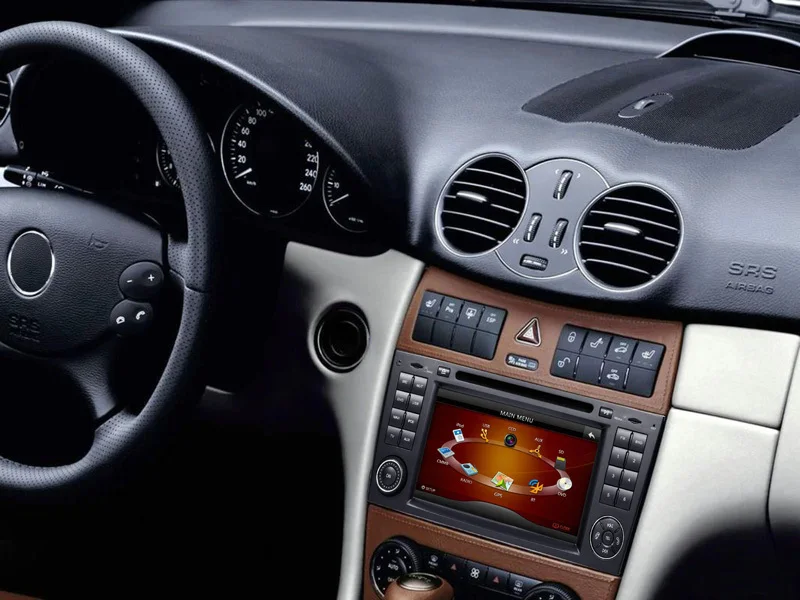 Discount Free shipping special car dvd player for Mercedes-Benz C-Class W203 (2004-2007) CLK W209(2004-2011) 1