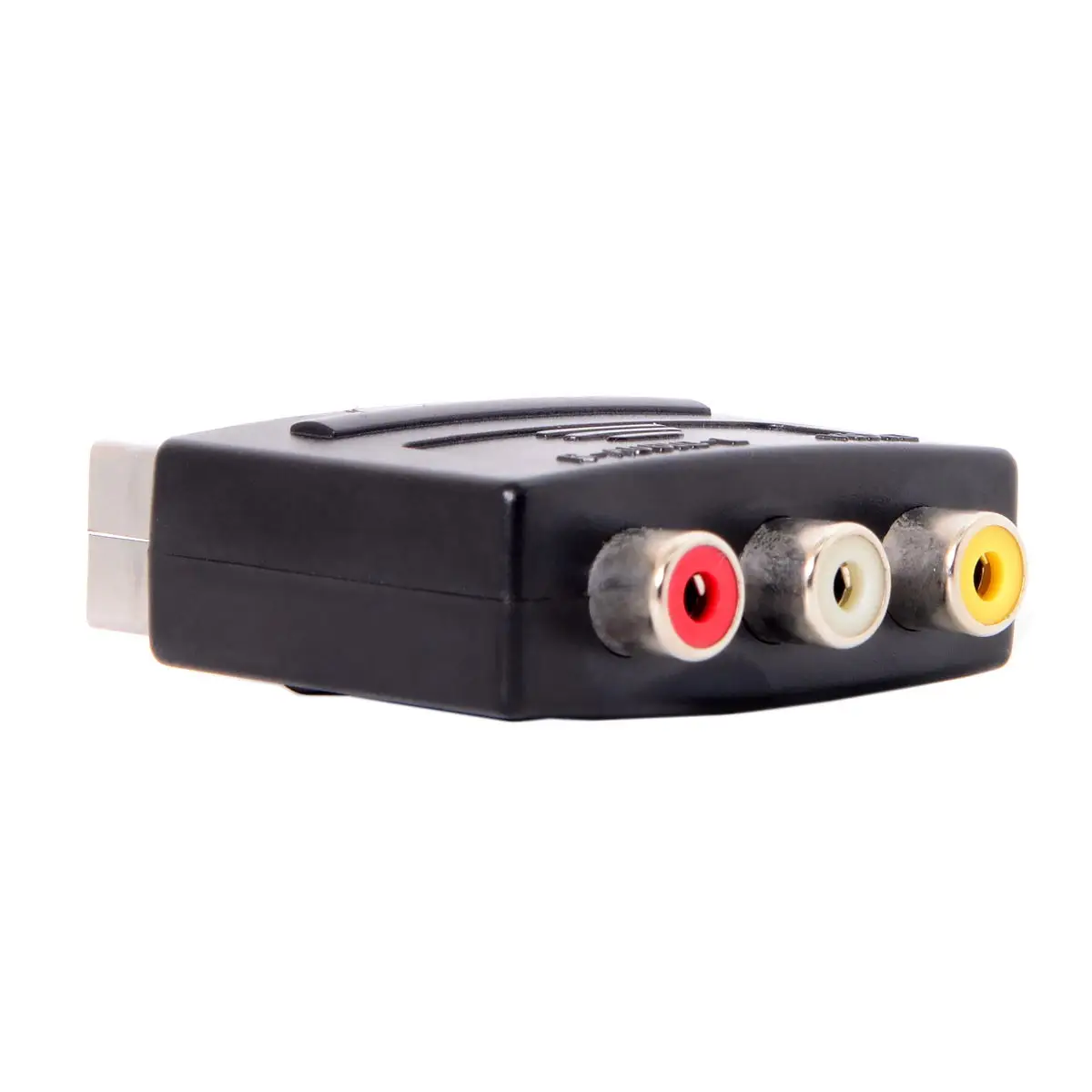 CY аудио видео композитный 3 RCA AV для Scart 21pin адаптер Microsoft Xbox и Европы