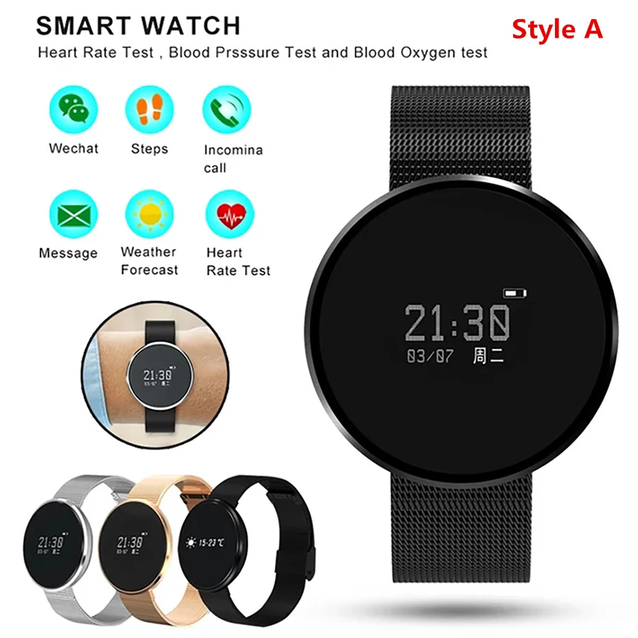 

Remote Camera Smart Watch Men for Android IOS Sport Stopwatch Alarm Clock Reminder Fitness Tracker Watches with Pedometer