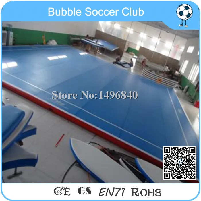 

Free Shipping Factory 9x6x0.2m Airtrack Factory Training Outdoor Used Gym Tumbling Prix Australia Inflatable Gym Mat