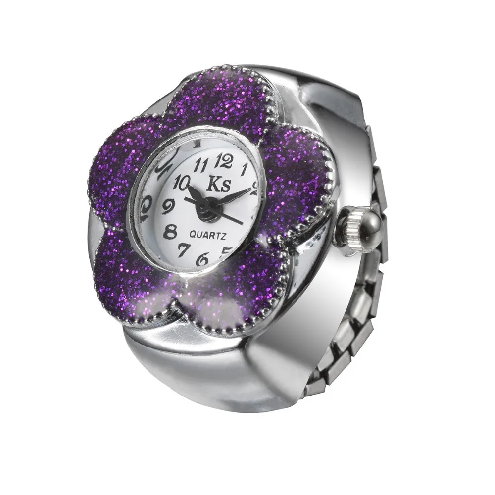 New Fashion Ring Watch For Women Men girl lady Quartz Finger Watches