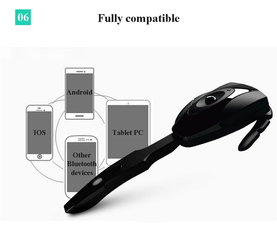 Беспроводные bluetooth-наушники NO-Border EX-01, Спортивная игровая гарнитура для вождения, наушники с микрофоном для телефона и планшета