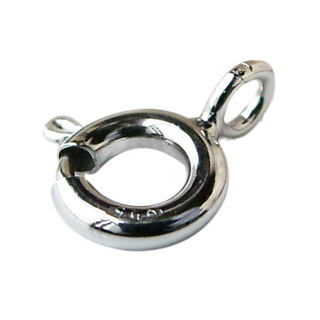 925 Sterling Silver Spring Clasp 8mm