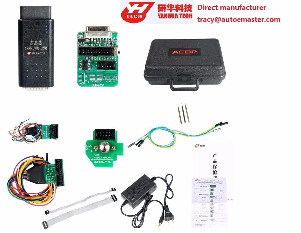 Yanhua Mini ACDP для BMW CAS FEM BDC key program без пайки Новый YANHUA programming master|Считыватели кодов и