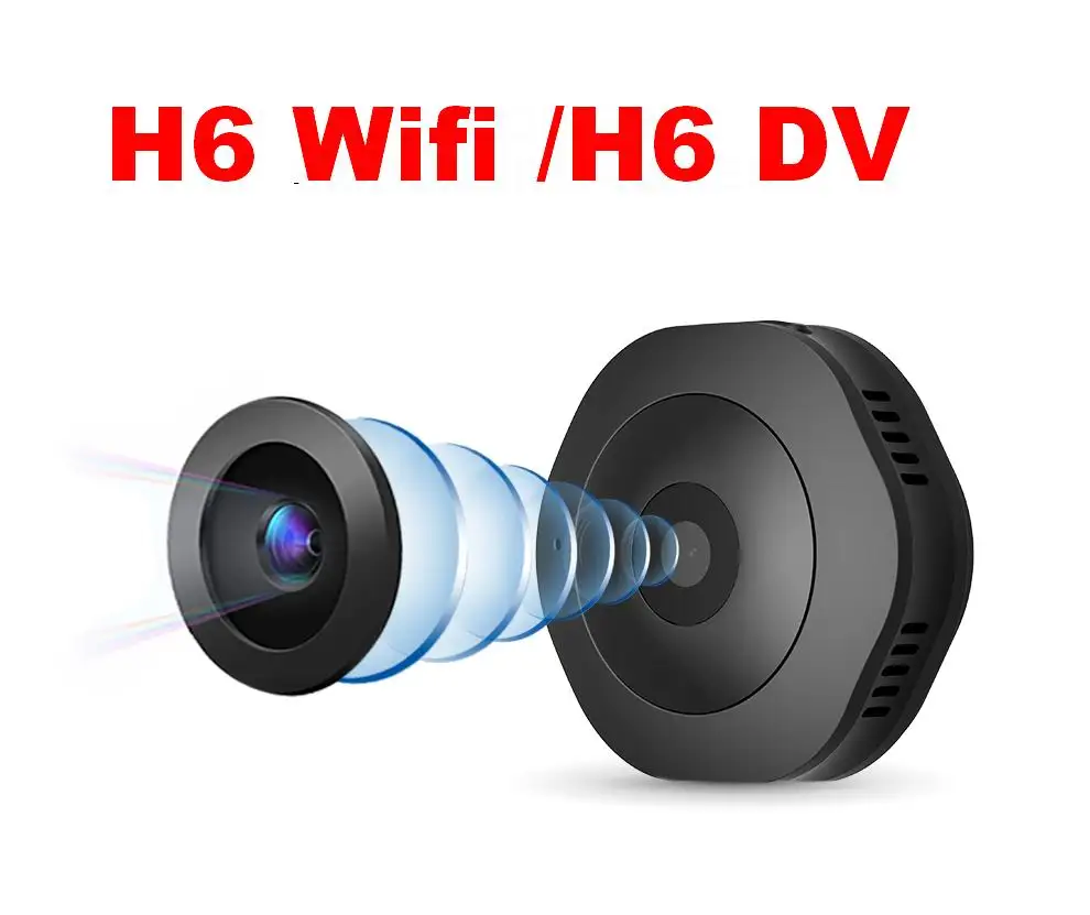 

H6 DV/Wifi Micro Camera Night Vision HD 1080P Mini Action Camera with motion Sensor Camcorder Voice Video Recorder Small Camera