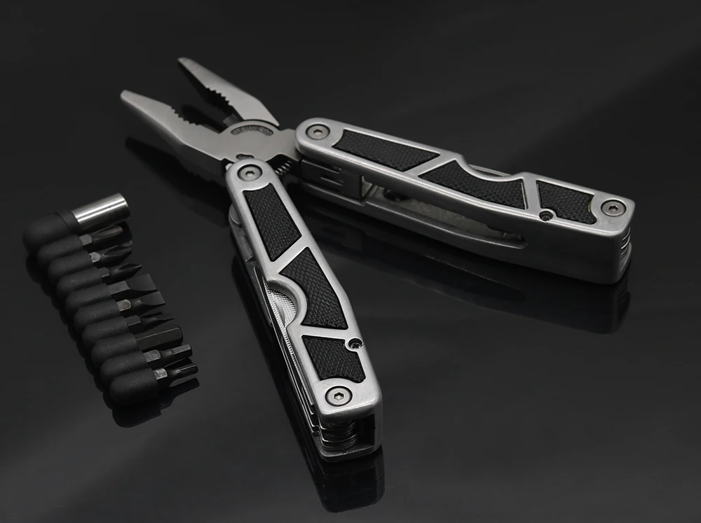 

High Quality Multifunctional Folding Plier EDC Hand Tools+Screwdriver+Pliers+Knife Multitool Knife Set Survival Gear XK010#