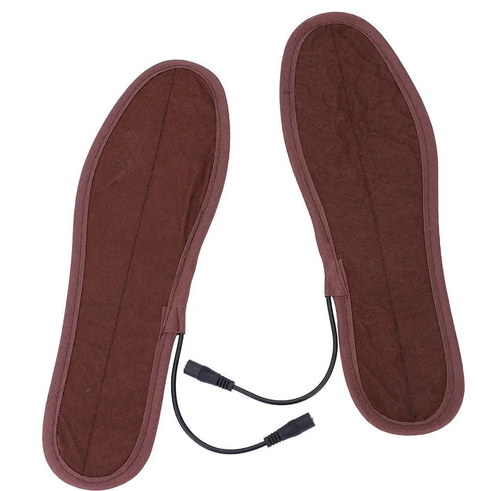 1Pair Heating Insoles Warmer Insoles Electric Foot Heated Durable Brand Outdoor Sport Heated Insoles Winter Keep Warm